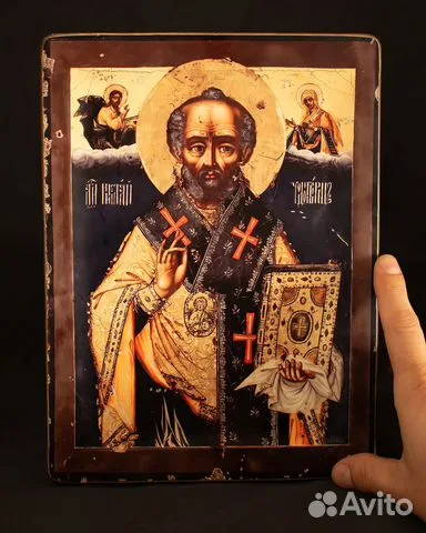 На память: Св. Николай Чудотворец. Икона