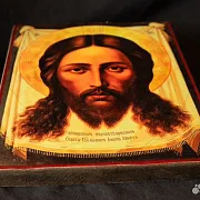Икона "Нерукотворный образ Спасителя нашего Иисуса — красивый подарок — фотография 3