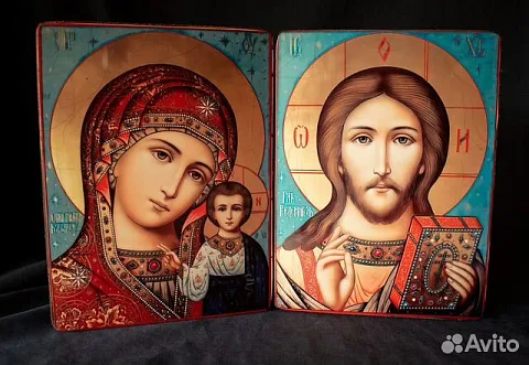 В подарок: Венчальная пара. Иконы