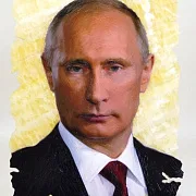 Картина «В.В. Путин» с фотопечатью на ониксе — красивый подарок — фотография 2
