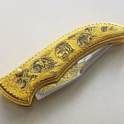 Складной нож «Tiger» из Златоуста — необычный подарок — фотография 6
