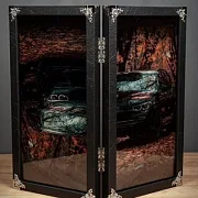 На память: Нарды под стеклом «BMW X5» — фотография 5
