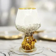 Бокал для коньяка "Три богатыря" — оригинальный подарок — фотография 1