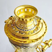 Самовар позолоченный — необычный подарок — фотография 2