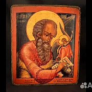 Икона деревянная "Иоанн Богослов" в подарок — фотография 2