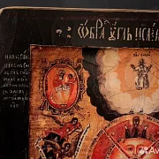 Подарочная икона деревянная "Всевидящее око Божие" — фотография 4
