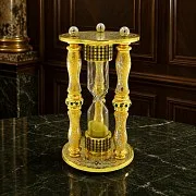 Песочные часы «Золотой песок», 4,5 минуты — необычный подарок — фотография 1
