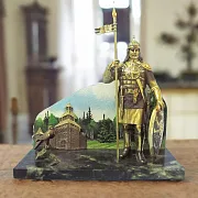 Композиция «Русь изначальная» (Витязь) из бронзы — необычный подарок — фотография 1