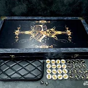 На память: Нарды под стеклом «Классика» — фотография 8
