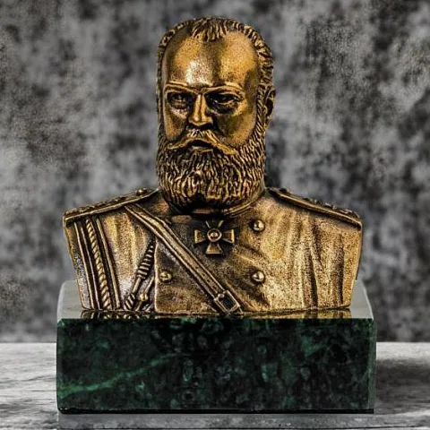Бронзовый бюст «Александр III» — оригинальный подарок