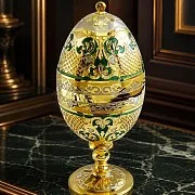 На память: Сувенир "Яйцо-рюмки". Златоуст — фотография 1