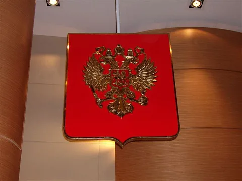 Бронзовое панно «Герб России» — оригинальный подарок
