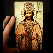 На память: Икона "Христос - Великий Архиерей " — фотография 1