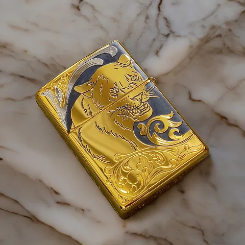 На память: Зажигалка Zippo с гравировкой "Пантера" №2