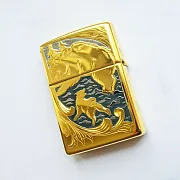 Оригинальная зажигалка Zippo "Медведь" № 2 — красивый подарок — фотография 4