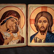 Иконы для Венчания "Венчальная пара" — красивый подарок — фотография 1