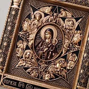 Резная Икона Неополимая Купина — красивый подарок — фотография 7