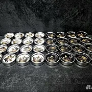 Комплект стальных фишек для нард «Золотая корона» — красивый подарок — фотография 6
