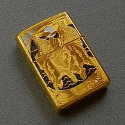 Сувенирная зажигалка Zippo "Вожак и стая" — красивый подарок — фотография 5